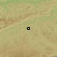 Shaded relief of the 51 km around Zofingen, drawn from the GMTED2010 grid