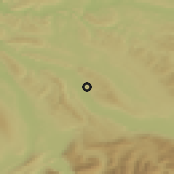 Shaded relief of the 51 km around Zollikon, drawn from the GMTED2010 grid