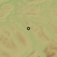 Shaded relief of the 51 km around Zufikon, drawn from the GMTED2010 grid