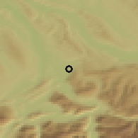 Shaded relief of the 51 km around Zug, drawn from the GMTED2010 grid