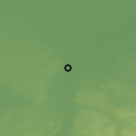 Shaded relief of the 49 km around Dilsen-Stokkem, drawn from the GMTED2010 grid