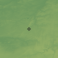 Shaded relief of the 49 km around Ecaussinnes, drawn from the GMTED2010 grid
