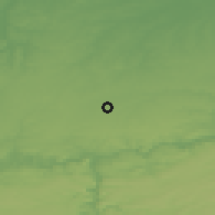 Shaded relief of the 49 km around Eghezée, drawn from the GMTED2010 grid