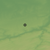Shaded relief of the 49 km around Fexhe-le-Haut-Clocher, drawn from the GMTED2010 grid