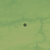 Shaded relief of the 49 km around Fosses-la-Ville, drawn from the GMTED2010 grid
