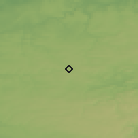 Shaded relief of the 50 km around Froidchapelle, drawn from the GMTED2010 grid