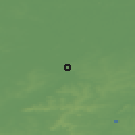 Shaded relief of the 49 km around Gavere, drawn from the GMTED2010 grid
