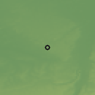 Shaded relief of the 49 km around Genk, drawn from the GMTED2010 grid
