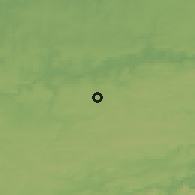 Shaded relief of the 49 km around Gerpinnes, drawn from the GMTED2010 grid