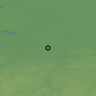 Shaded relief of the 49 km around Haacht, drawn from the GMTED2010 grid