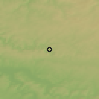 Shaded relief of the 50 km around Herbeumont, drawn from the GMTED2010 grid