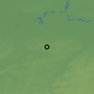 Shaded relief of the 49 km around Asse, drawn from the GMTED2010 grid