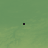 Shaded relief of the 49 km around Holsbeek, drawn from the GMTED2010 grid