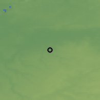 Shaded relief of the 49 km around Honnelles, drawn from the GMTED2010 grid