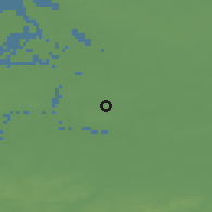 Shaded relief of the 49 km around Kontich, drawn from the GMTED2010 grid