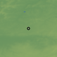 Shaded relief of the 49 km around Lens, drawn from the GMTED2010 grid