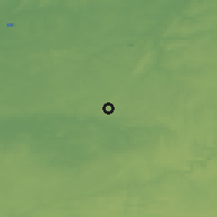 Shaded relief of the 49 km around Le Roeulx, drawn from the GMTED2010 grid