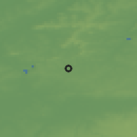 Shaded relief of the 49 km around Leuze-en-Hainaut, drawn from the GMTED2010 grid