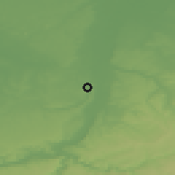 Shaded relief of the 49 km around Maasmechelen, drawn from the GMTED2010 grid