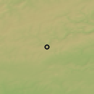 Shaded relief of the 50 km around Martelange, drawn from the GMTED2010 grid
