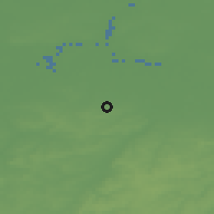 Shaded relief of the 49 km around Meise, drawn from the GMTED2010 grid
