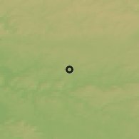 Shaded relief of the 50 km around Meix-devant-Virton, drawn from the GMTED2010 grid