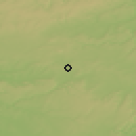 Shaded relief of the 50 km around Messancy, drawn from the GMTED2010 grid