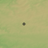 Shaded relief of the 50 km around Neufchâteau, drawn from the GMTED2010 grid