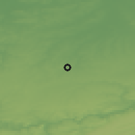 Shaded relief of the 49 km around Orp-Jauche, drawn from the GMTED2010 grid