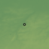 Shaded relief of the 49 km around Beersel, drawn from the GMTED2010 grid
