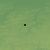 Shaded relief of the 49 km around Rixensart, drawn from the GMTED2010 grid