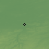 Shaded relief of the 49 km around Rotselaar, drawn from the GMTED2010 grid