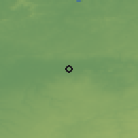 Shaded relief of the 49 km around Saint-Ghislain, drawn from the GMTED2010 grid