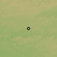 Shaded relief of the 50 km around Saint-Léger, drawn from the GMTED2010 grid
