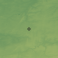 Shaded relief of the 49 km around Seneffe, drawn from the GMTED2010 grid