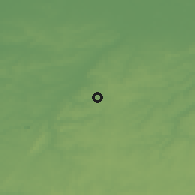 Shaded relief of the 49 km around Sint-Genesius-Rode, drawn from the GMTED2010 grid