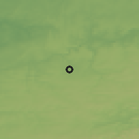 Shaded relief of the 49 km around Thuin, drawn from the GMTED2010 grid