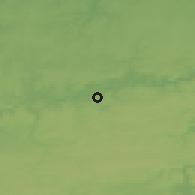 Shaded relief of the 49 km around Aiseau-Presles, drawn from the GMTED2010 grid