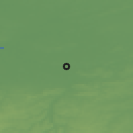 Shaded relief of the 49 km around Tremelo, drawn from the GMTED2010 grid