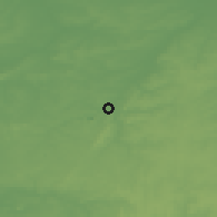 Shaded relief of the 49 km around Tubize, drawn from the GMTED2010 grid