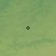 Shaded relief of the 49 km around Villers-la-Ville, drawn from the GMTED2010 grid