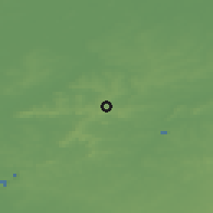 Shaded relief of the 49 km around Zwalm, drawn from the GMTED2010 grid