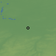 Shaded relief of the 49 km around Boortmeerbeek, drawn from the GMTED2010 grid
