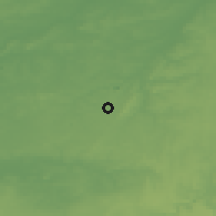 Shaded relief of the 49 km around Braine-le-Comte, drawn from the GMTED2010 grid