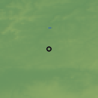 Shaded relief of the 49 km around Brugelette, drawn from the GMTED2010 grid