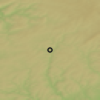 Shaded relief of the 49 km around Burg-Reuland, drawn from the GMTED2010 grid