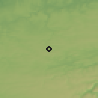 Shaded relief of the 50 km around Cerfontaine, drawn from the GMTED2010 grid