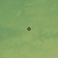 Shaded relief of the 49 km around Chapelle-lez-Herlaimont, drawn from the GMTED2010 grid
