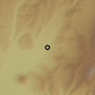 Shaded relief of the 54 km around Kulob, drawn from the GMTED2010 grid