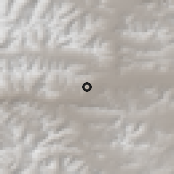 Shaded relief of the 54 km around Murgob, drawn from the GMTED2010 grid